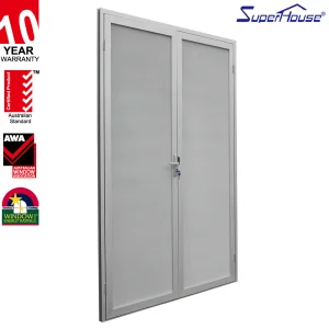 Soundproof Aluminum  Casement windows with Thermal Break for Houses