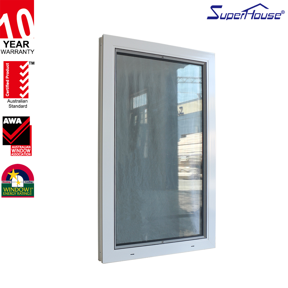 Modern Sleek Design Heavy Duty Custom Aluminum Hurricane Proof Tilt and Turn Window Thermal Break Aluminum