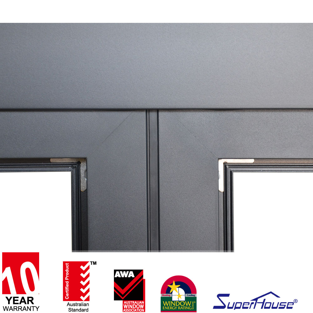 Australian Standard AS2047 Original Supplier Double Glazed Tempered Glass Aluminum Easily Fold Folding Window