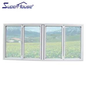 Energy Saving Glass Aluminum Bi Fold Windows