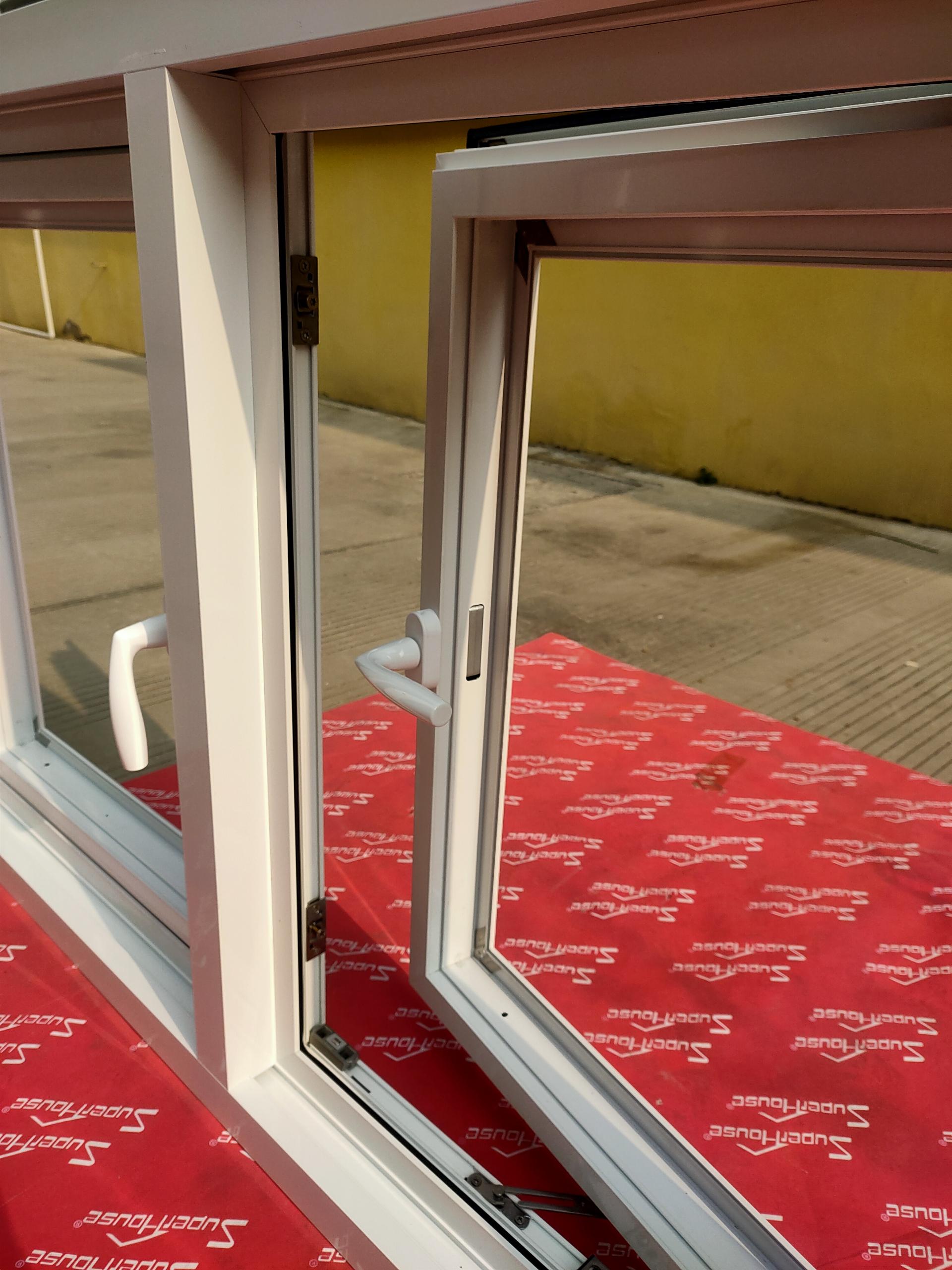 For Coastal Miami Villa Hurricane Impact Aluminum Windows | Modern Tilt Turn Sliding Casement Stainless Steel Security