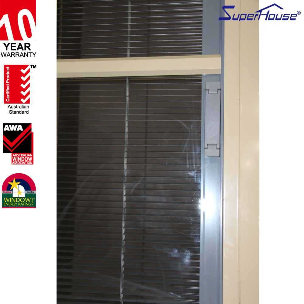Thermal Break Aluminum Casement Door with Thermal Break for Houses