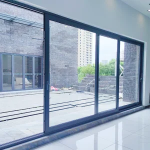 Customized Design Hurricane Proof NFRC NOA FPA AS2047 Double Glass Aluminum Lift-sliding Doors with High Quality