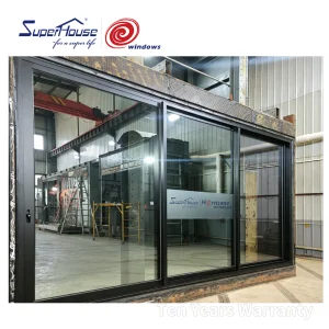 Custom Exterior Aluminum  Sliding Doors for Modem House Projects