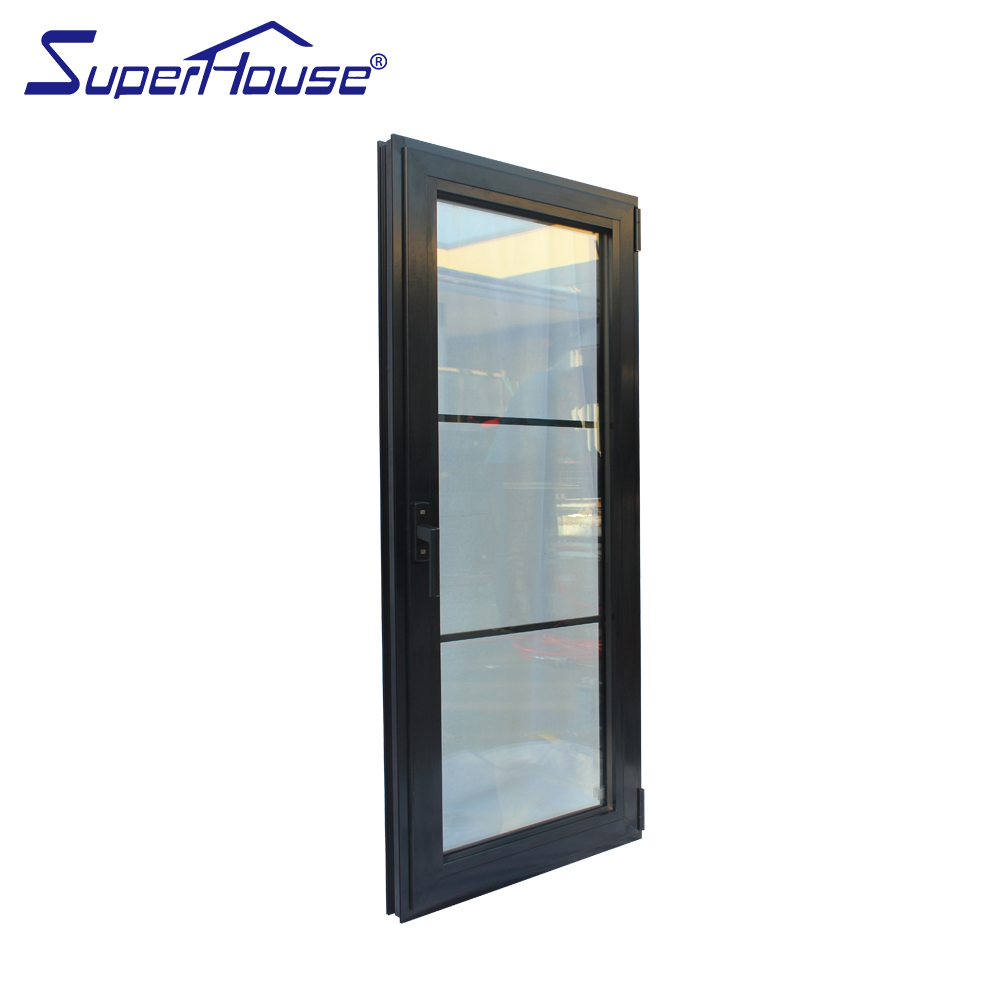 Superhouse Window for Hotel & Villa Energy Efficient Double Glass Glaze Window With NFRC Aluminum Tilt and Turn Window