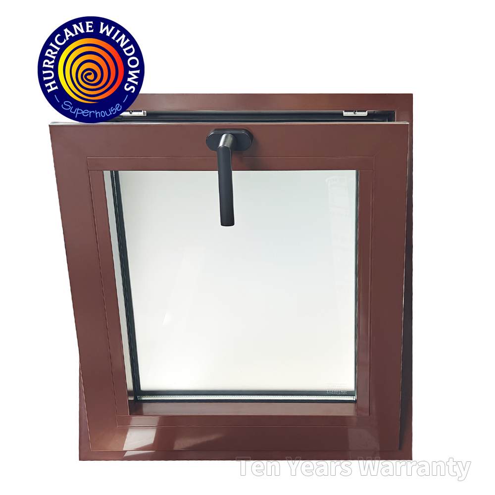 Custom High Quality Modern Energy Efficient Aluminum Tilt Turn Soundproof Windows with Multi-Point Locking System for Home