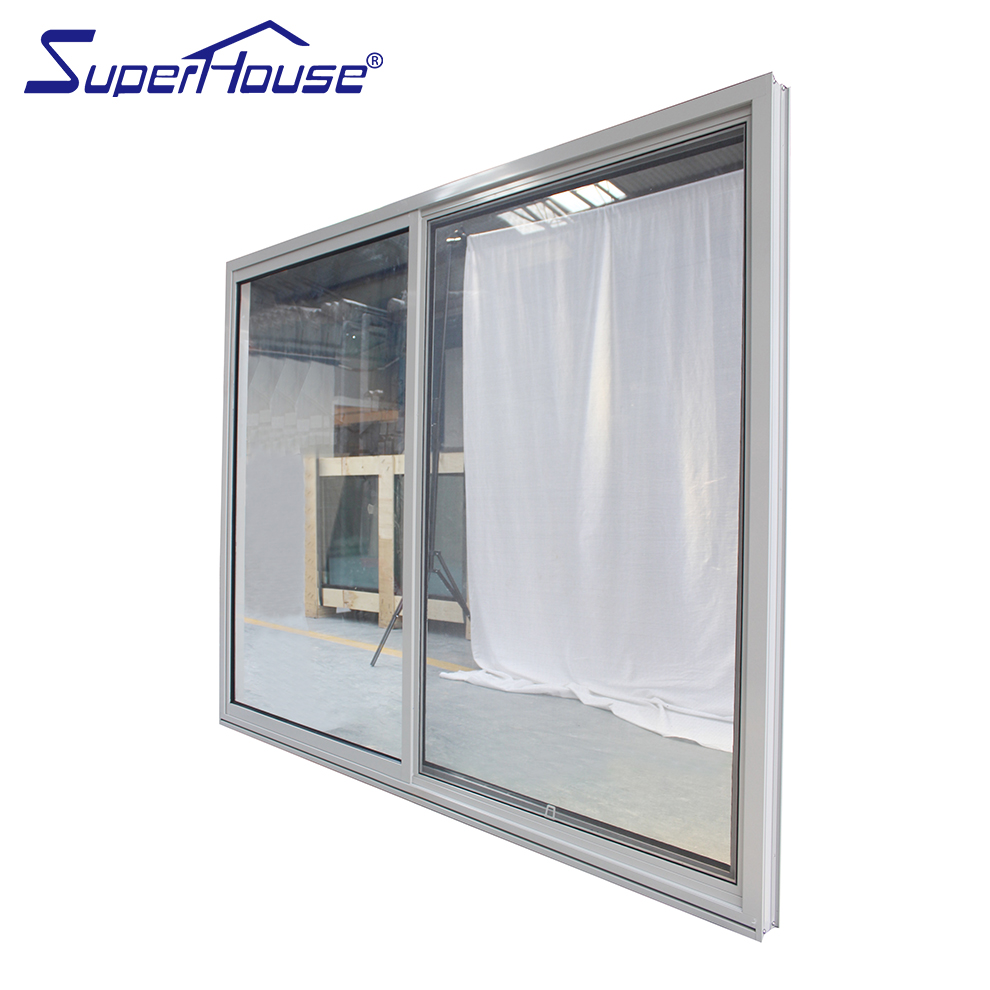 Luxury Aluminum Glass Sliding Door for Villa Home Kitchen Living Room Balcony Partition Invisible Frame Soundproof Energy Saving