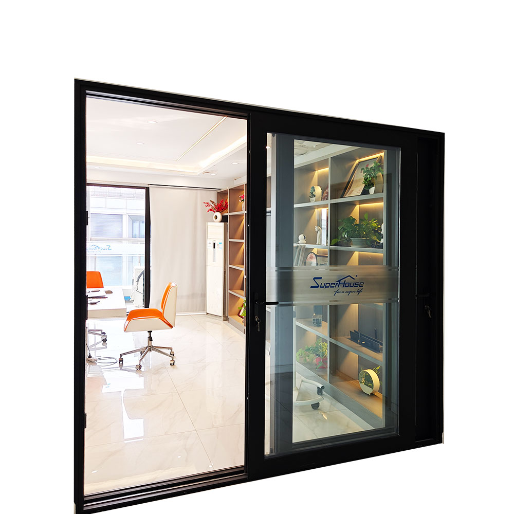 Florida Approved Hurricane Impact Exterior Large Lift and Sliding Patio Doors Double Glazed Sliding Doors