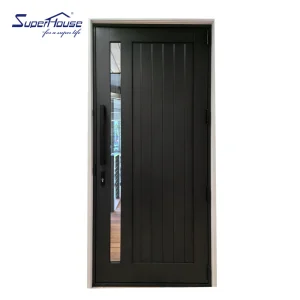 High Quality Durable and Modern Design for Maximum Home Protection & Anti-Theft Feature Front Entrance Aluminum Hinged Door