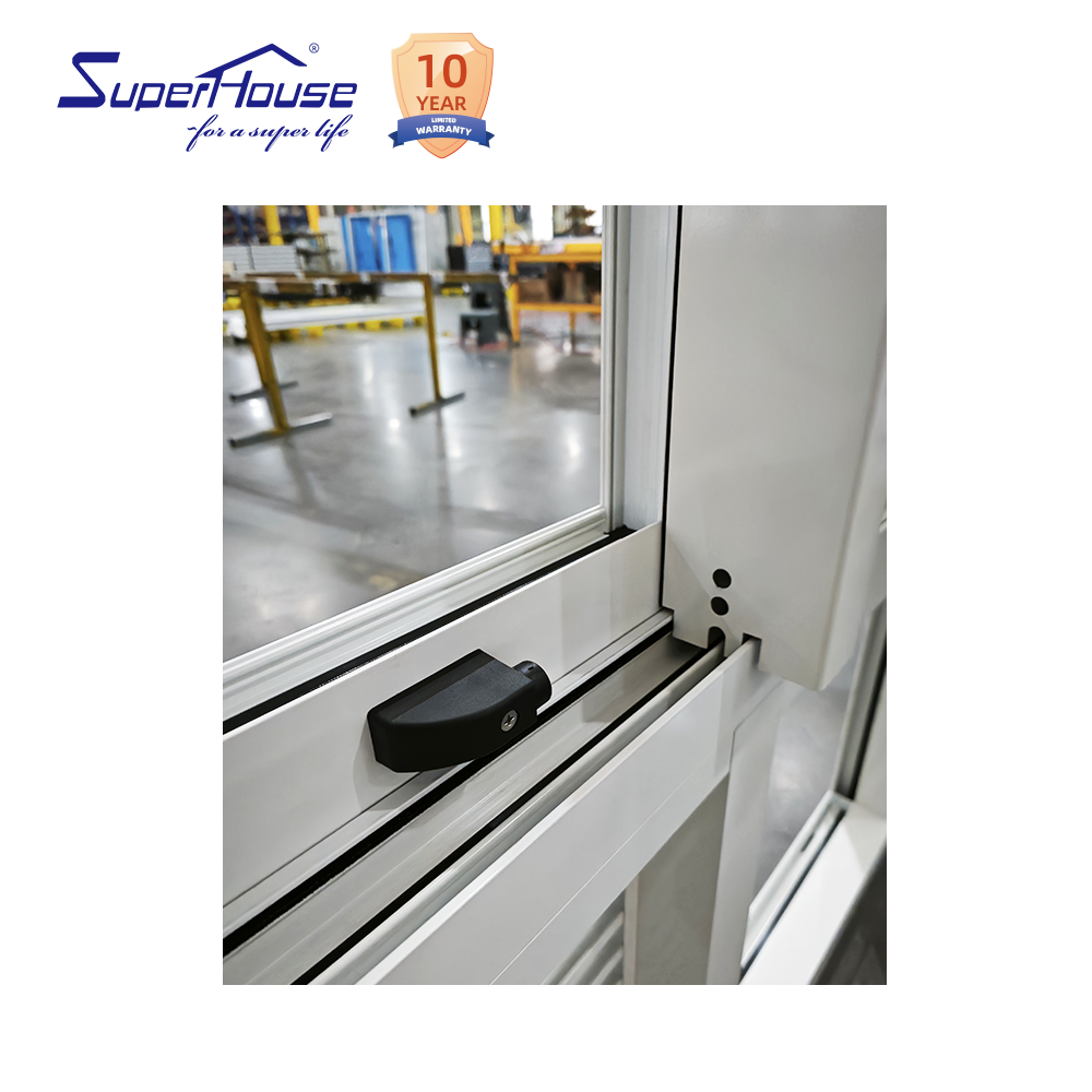 Miami Dade Approved PTAC Hotel Sliding Window Aluminum Plantation Shutter NFRC Energy Star Custom Style Apartment Condo Windows
