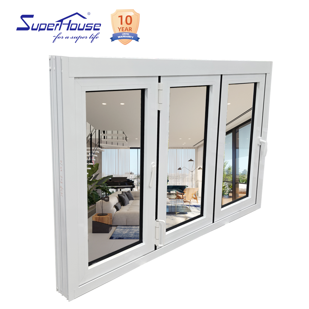 CodeMark Certified Aluminum Bi-Folding Window Low E Glazing Windproof Sound Insulation Anti-UV Commercial Store Residential