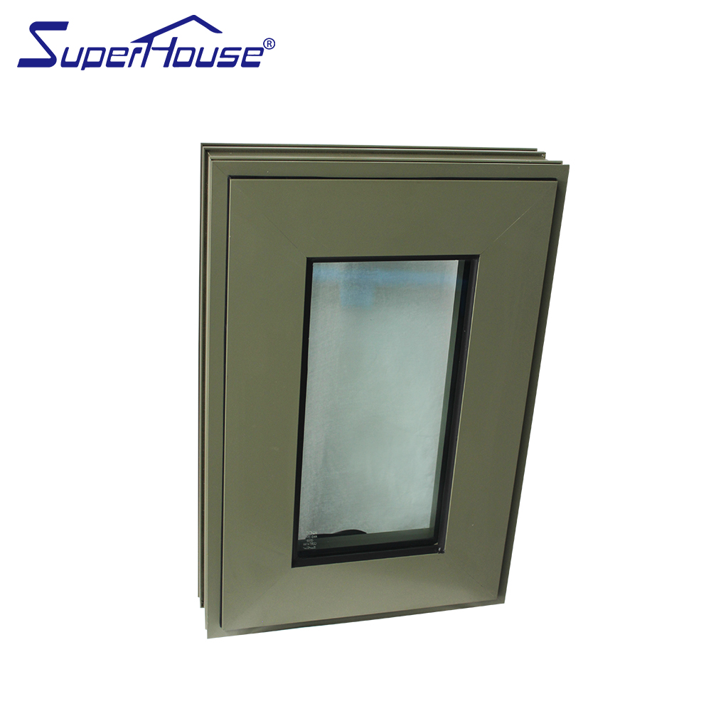 Aluminum Hurricane Proof  Windows for  Villa and Apartment Projects