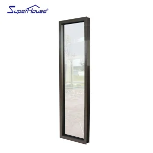AS2047 Certified Aluminium Hurricane Impact Fixed Window Tempered Glass,NOA Florida Approved Fixed Window for Bulk Order