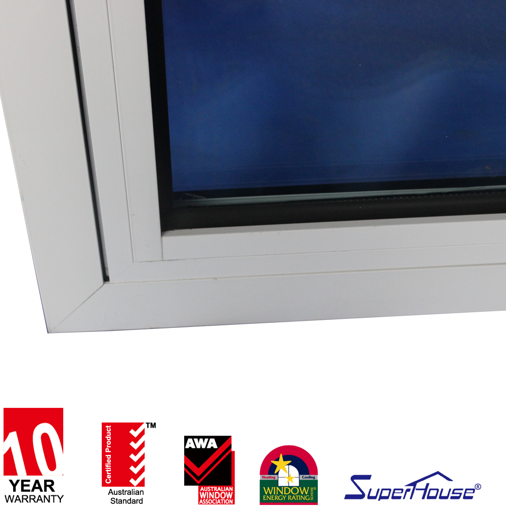 Energy Efficient Aluminum Wind Resistant Hurricane Windows for Seaside Villa and Apartment Projects