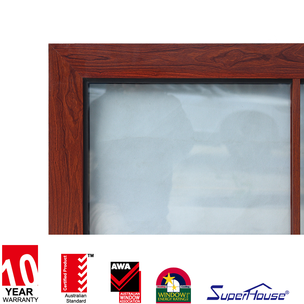 Tempered Glass Modern Design Window with Anti-UV Protection for Living Room & Bathroom Aluminum Alloy Fixed Window