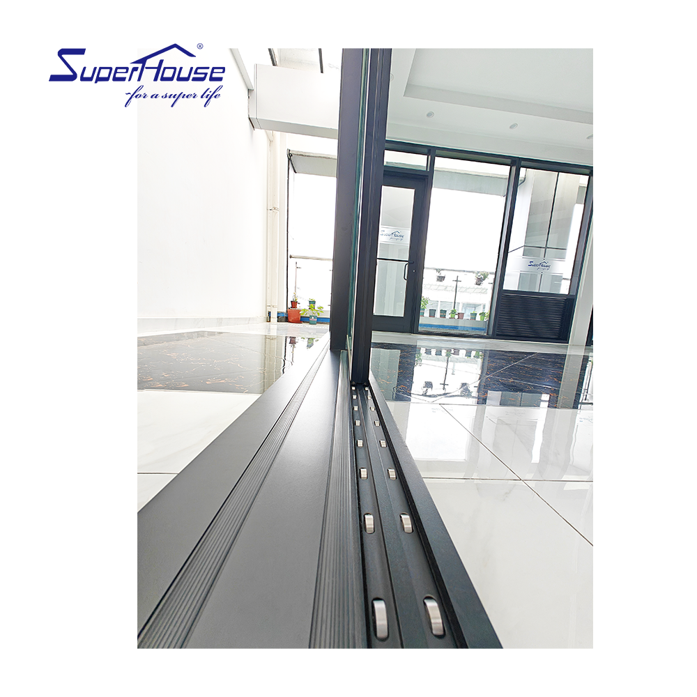 Ultra Narrow Frame Aluminum Sliding Door Double Glass Soundproof Waterproof Slim Frame Balcony Living Room Door