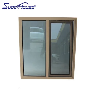 European Good Quality Rainproof Double Tempered Glass Tilt and Turn Windows Inward Aluminum Tilt and Turn Window