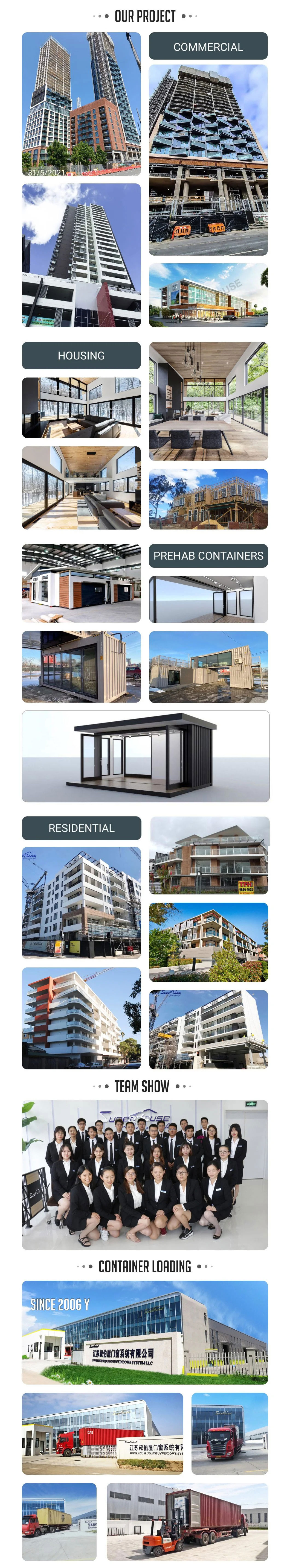 Hurricane Proof NOA NFRC AS2047 Maimi Dade Approval Black Color Florida Miami Dade Hurricane Approve windows