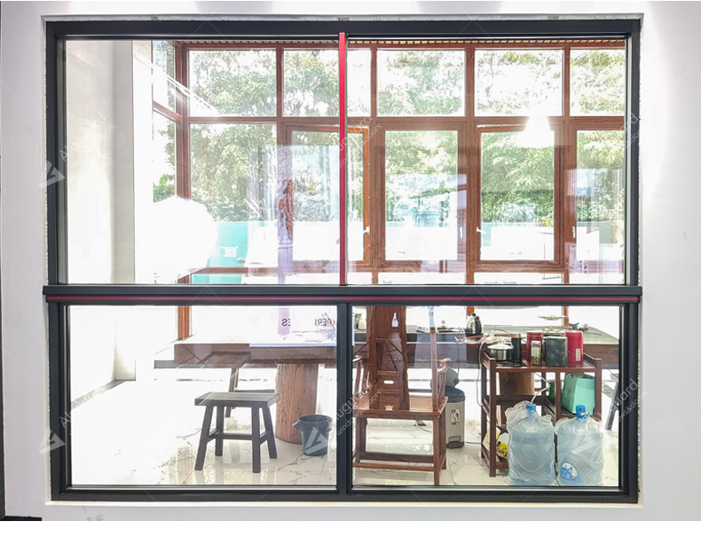 Australian Standard Double Glazed Glass Aluminum Sliding Windows