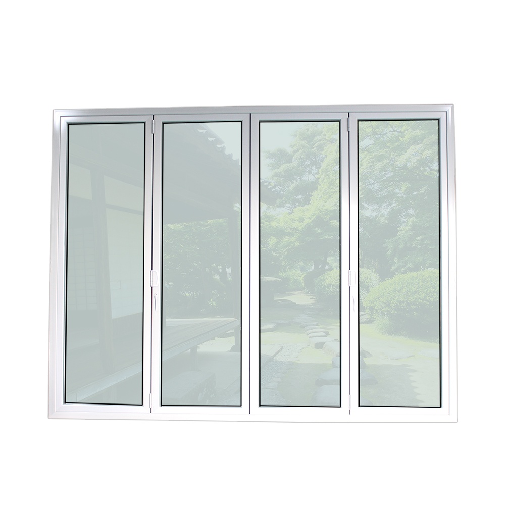 Electrophoresis Surface Treatment Thermal Break Aluminium Bifold Patio Folding Glass Doors Outswing Energy Efficient Bifold Door