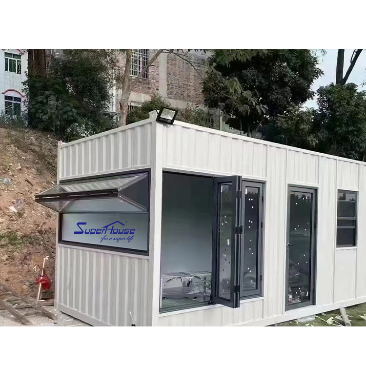 Vertical Folding windows up and Down Bi Fold Window Fold up Aluminum Glass Windows