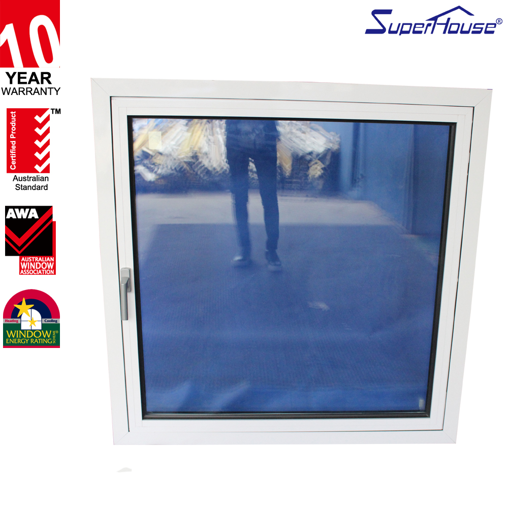 Energy Efficient Aluminum Wind Resistant Hurricane Windows for Seaside Villa and Apartment Projects