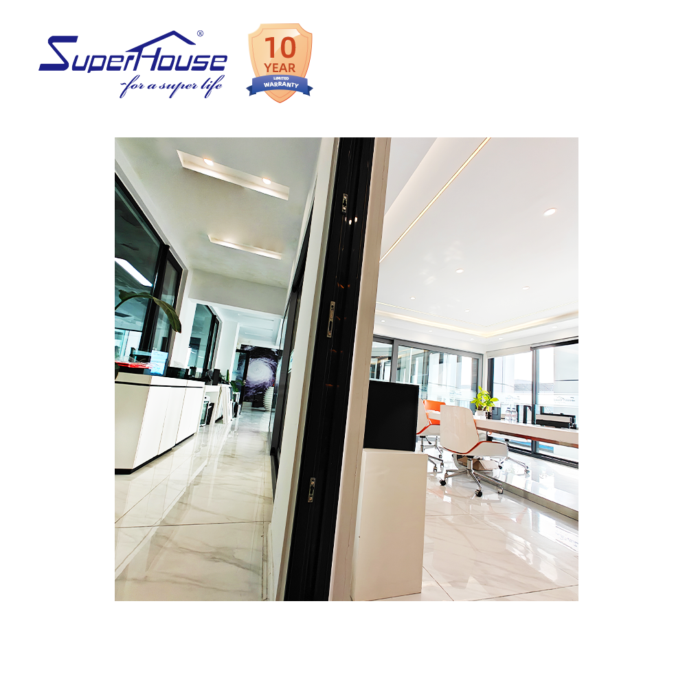 Customized Size Sliding Doors Double Glass Aluminum Doors Heat Insulation Energy Efficient Balcony Sliding Patio Door for Sale