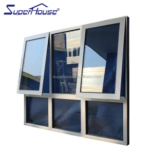Manual Aluminum Awning Window German Hardware