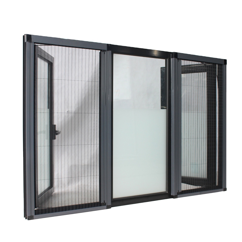 AS2047 NOA Aluminium Swing Horizontal Aluminum Window Modern Hanging Aluminum Alloy Villa Windproof 10 Years,more Than 5 Years