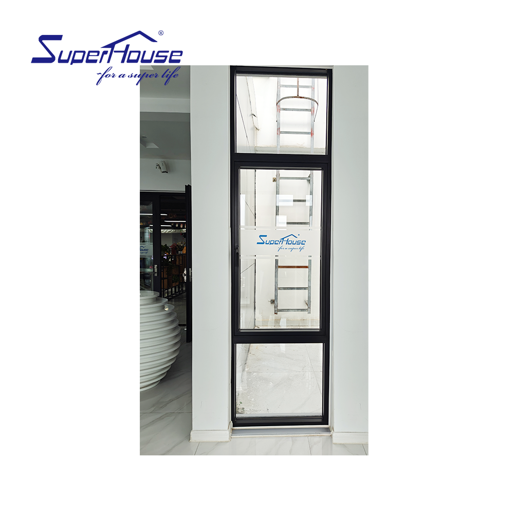 Laminated Glass UV Resistant Casement Home windows with Top Fixed for Resident FL Slim windows Custom windows