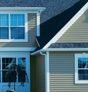 Black PVC Double Glass Hung Windows