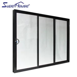 NFRC Aluminum Stacking DoorCalifornia Title24 Energy Saving Double Tempered Glass Safety Explosion-Proof for Balcony Entry