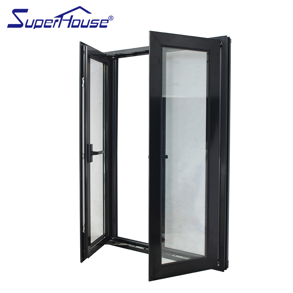 Modern Design Thermal Break Soundproof Swing Open Style Apartment Kitchen Bedroom Aluminum Casement Window