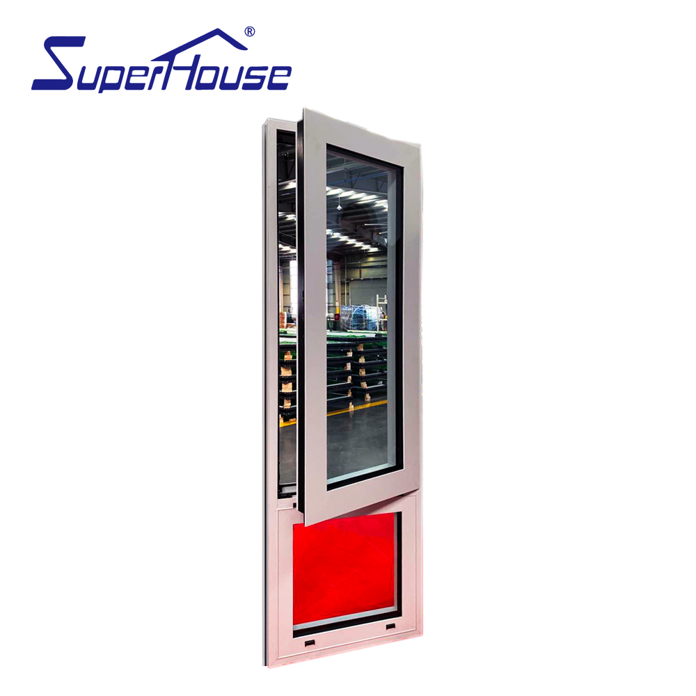 Miami City Modern Hurricane Impact Windows Villas Tilt Turn Sliding Casement Aluminum Alloy Frame Stainless Steel Security