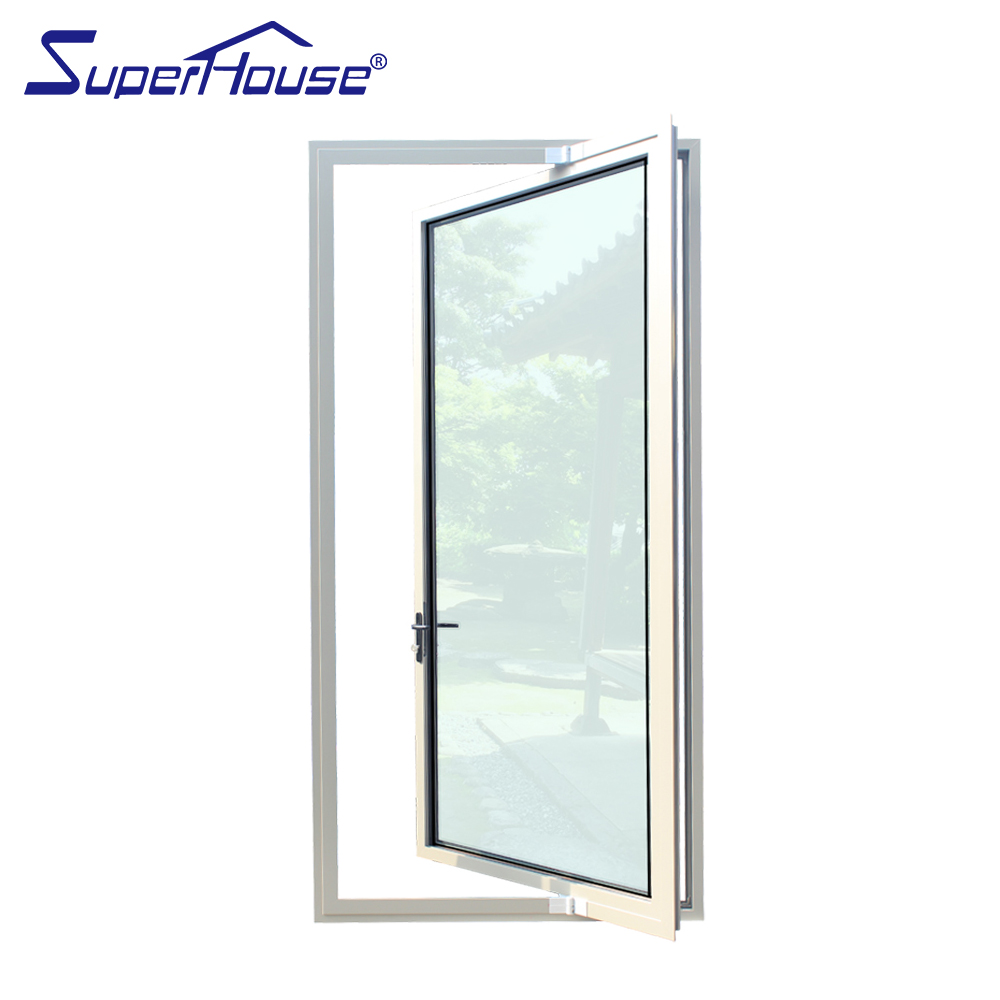 High Performance Florida Approval NFRC NOA FPA AS2047 Hurricane Impact Pivot Doors
