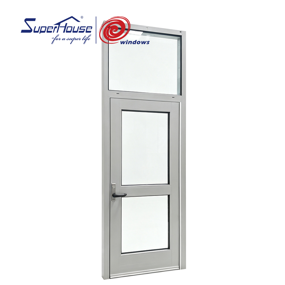 Florida NOA Modern Design Fixed Window Factory Price Impact  Commercial Project Escape  Door For Hotel