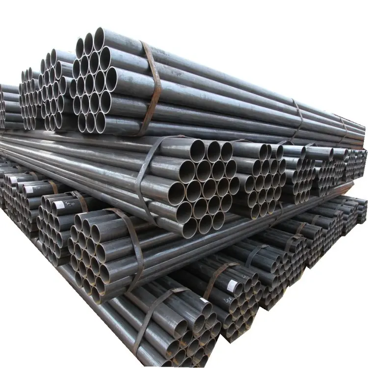 Wholesale Factory Sale High Quality ASTM A106 Sch 40 ERW Iron Tube, ERW Weld Carbon Steel Pipe Manufacturers, Factory