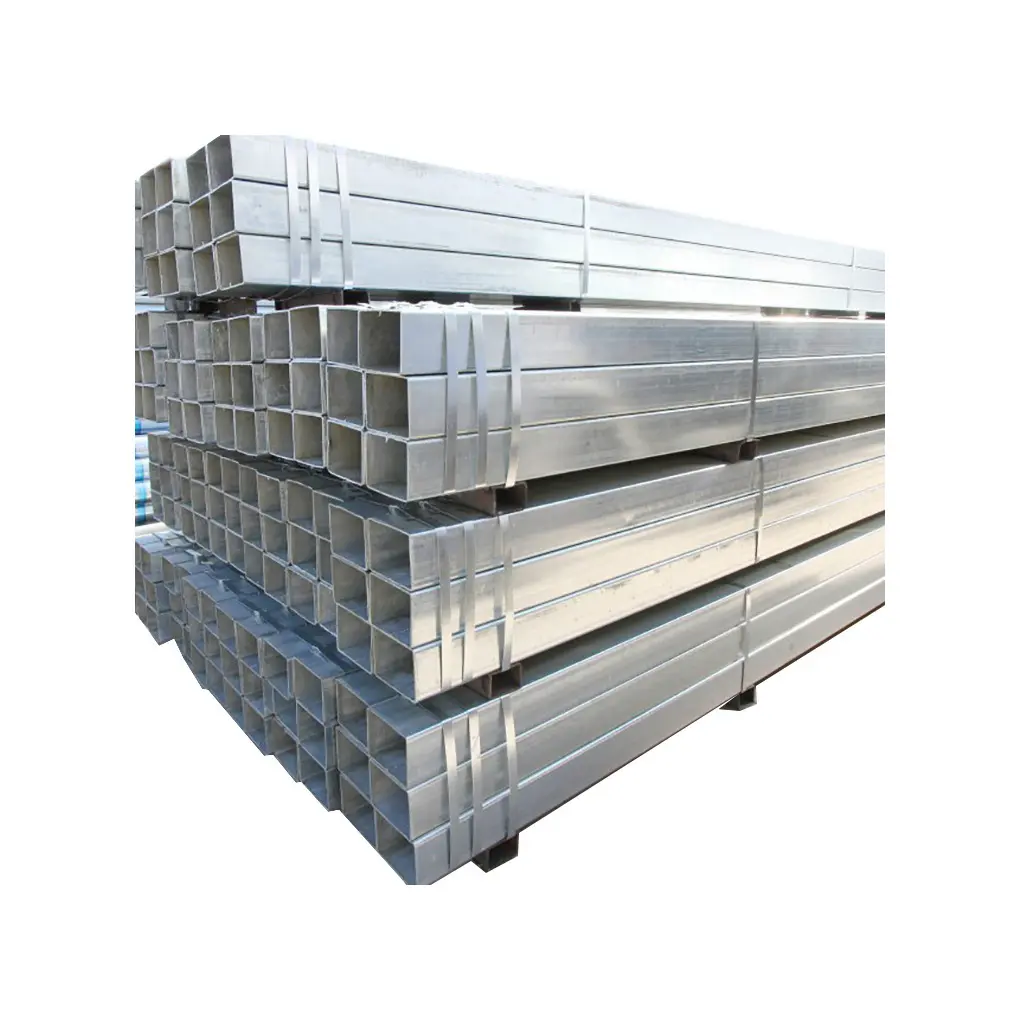 High-Quality 40x40 Tube Shs Hot Dip 200*100 Rectangle Galvanized Square Steel Pipe Factory, Factories