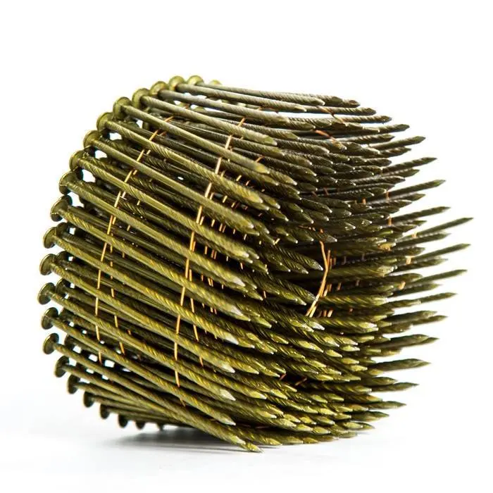 Wholesale Each nail is precise and accurate 15 degree frame coil nail with copper plated welding wire suitable for wood and furniture Suppliers, Factories