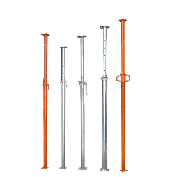 Wholesale Galvanizd/Painted Scaffold Heavy Light Duty Telescopic Post Formwork Construction Scaffolding Support/Shoring Adjustable Steel Prop for Building Manufacturers, Factories