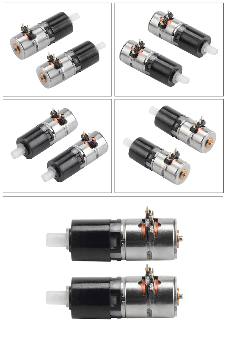 Spot Supplier High Quality 6mm DC Brush Micro Electric Stepper Motor 3V Gearbox Gear Motor for Toy and VR Glasses