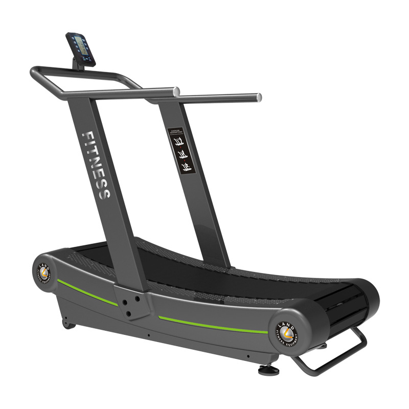 2025 High Quality Curved Non-Motorized Treadmill Commercial Grade Gym Fitness Training Wholesale