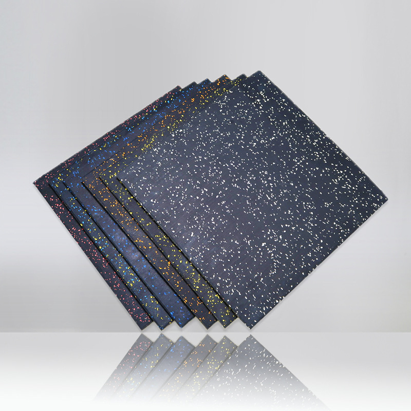 EPDM Roll Gym Rubber Coil Shock Absorbing Mat Sound Insulation Wear-Resistant Anti-Slip Gravity Area Special Sports Rubber Mats