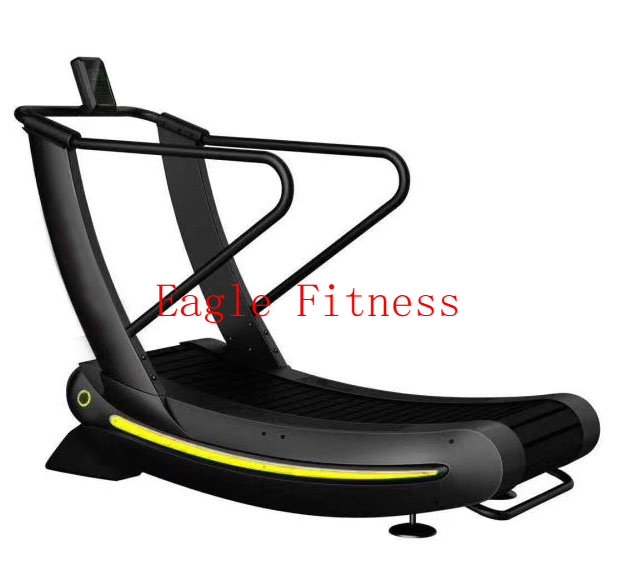 Walking Manual Curved Treadmill Commercial Gym Use Self-Generating Curve Treadmill