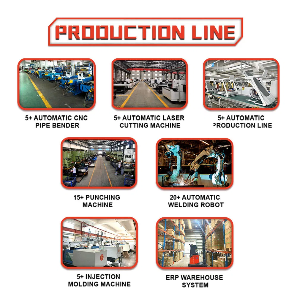 Home Foldable Incline Treadmill for Indoor Fitness Studio Electric Treadmills