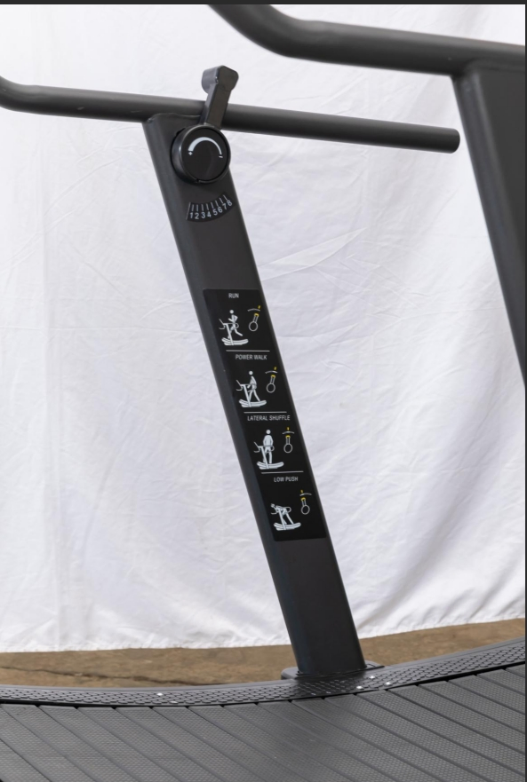 Commercial-Grade Unpowered Treadmill Heavy-Duty Fitness Gym Equipment Professional Body Building Intensive Cardio Workouts