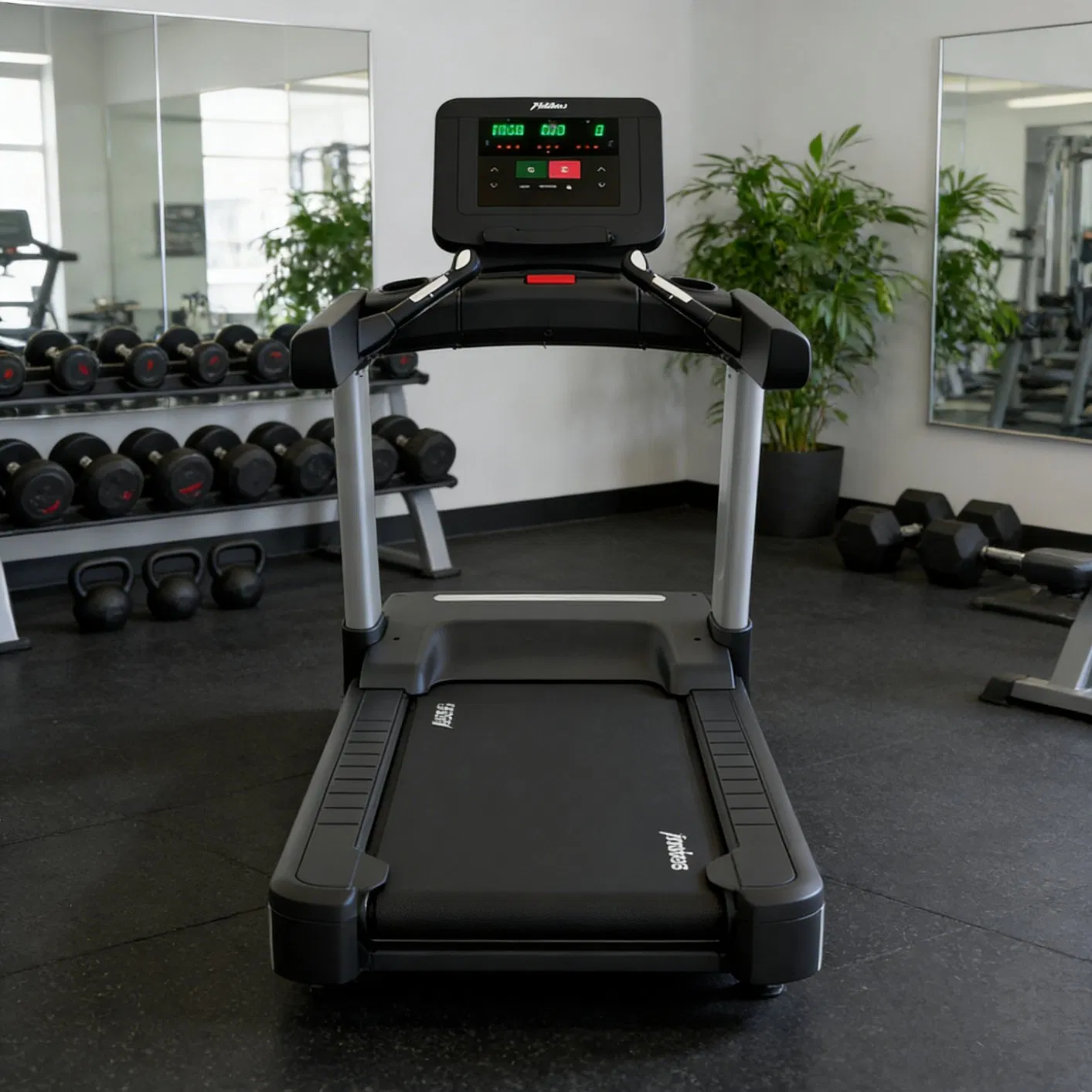 Heavy-Duty Commercial Treadmill with Auto Incline for Intense Workouts