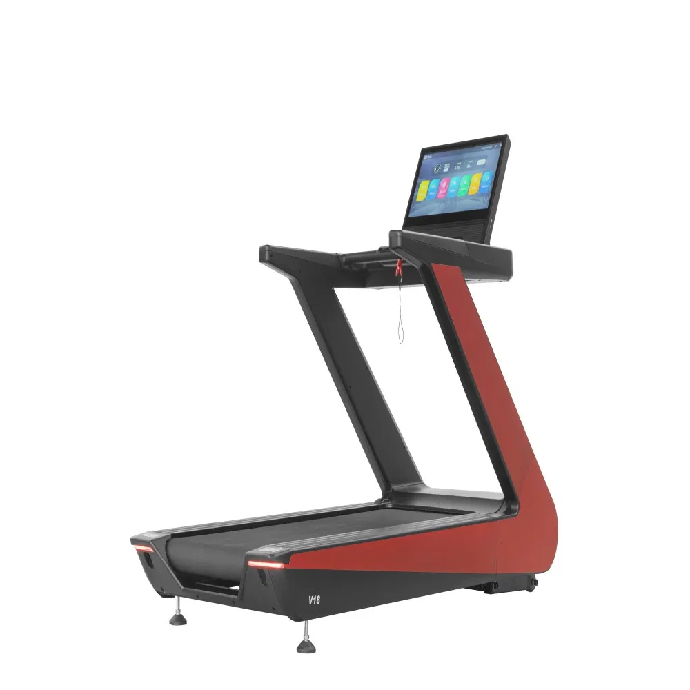 Sleek Commercial Treadmill with Silent Touchscreen for Easy Use