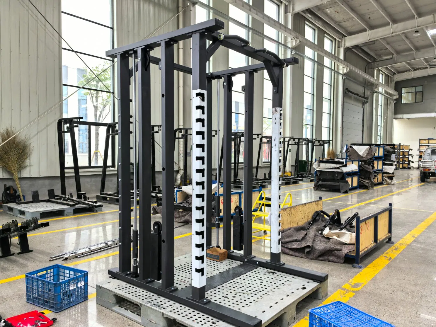 Smith Machine Frame Squat Trainer Plate Loaded Incline Pec Fly Machine Incline Chest