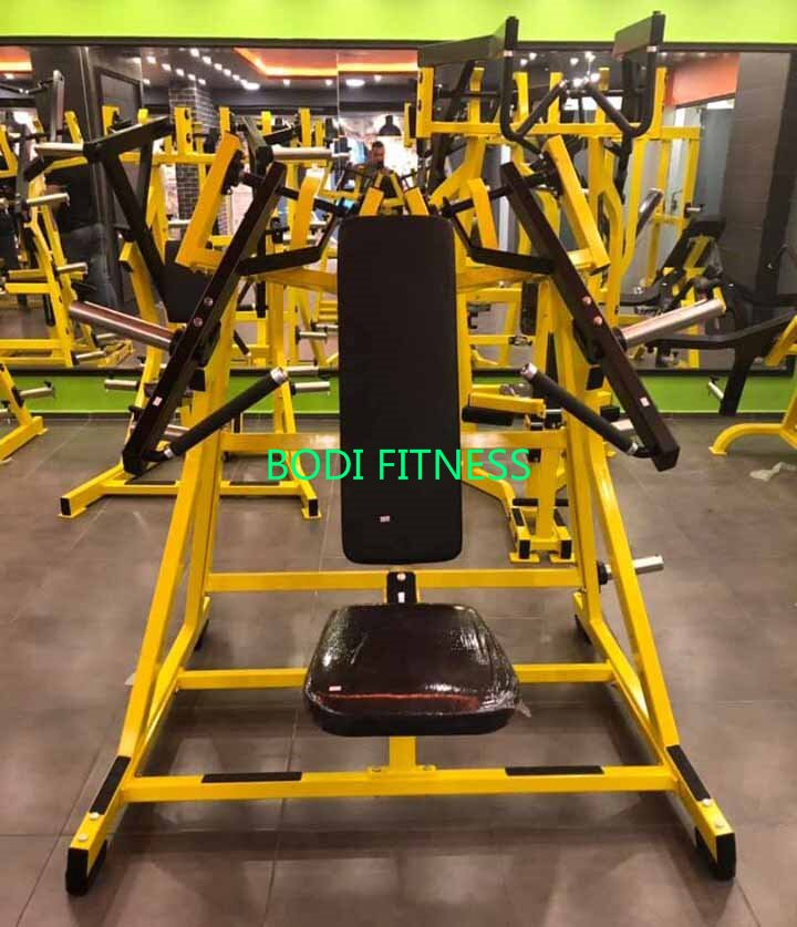 Commercial Gym Equipment Plate Loaded Selection Strength Trainer ISO Lateral Incline Seated Vertical Chest Press Machine